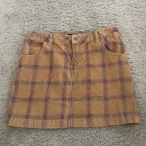 BDG Plaid Skirt
